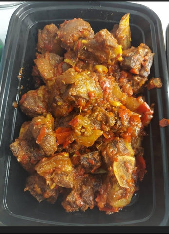 Peppered goat meat