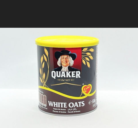 Quaker White Oats Tin |500g