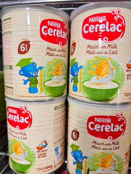 Cerealac maize with milk